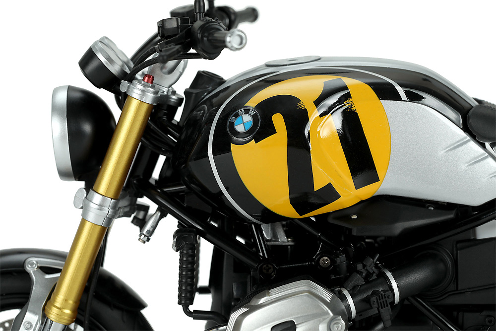 BMW R nineT Option 719 ヴィンテージ (多色成型版) プラモデル (MENG-MODEL 1/9 バイク No.MT-003U) 商品画像_2