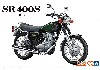 ヤマハ1JR SR400S リミテッドエディション '95 カスタムパーツ付き