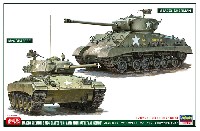 M4A3E8 シャーマン & M24 チャーフィー アメリカ陸軍主力戦車 コンボ