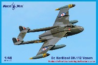 ミクロミル 1/48 エアクラフト プラモデル デ・ハビランド DH.112 ベノム