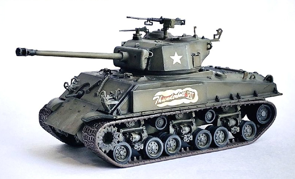 M4A3E8 サンダーボルト7 第4装甲師団 第37戦車連隊 司令官車 ドイツ 1945 完成品 (ドラゴン 1/72 NEO DRAGON ARMOR (ネオ ドラゴンアーマー) No.63168) 商品画像_2