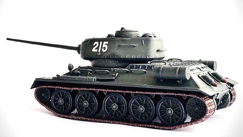 中国人民志願兵 T-34/85 朝鮮戦争 砲塔番号215号車 完成品 (ドラゴン 1/72 NEO DRAGON ARMOR (ネオ ドラゴンアーマー) No.63144) 商品画像_2