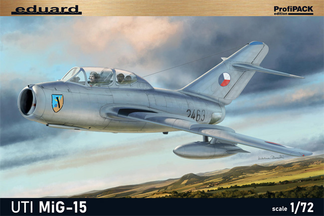 MiG-15 UTI プラモデル (エデュアルド 1/72 プロフィパック No.7055) 商品画像
