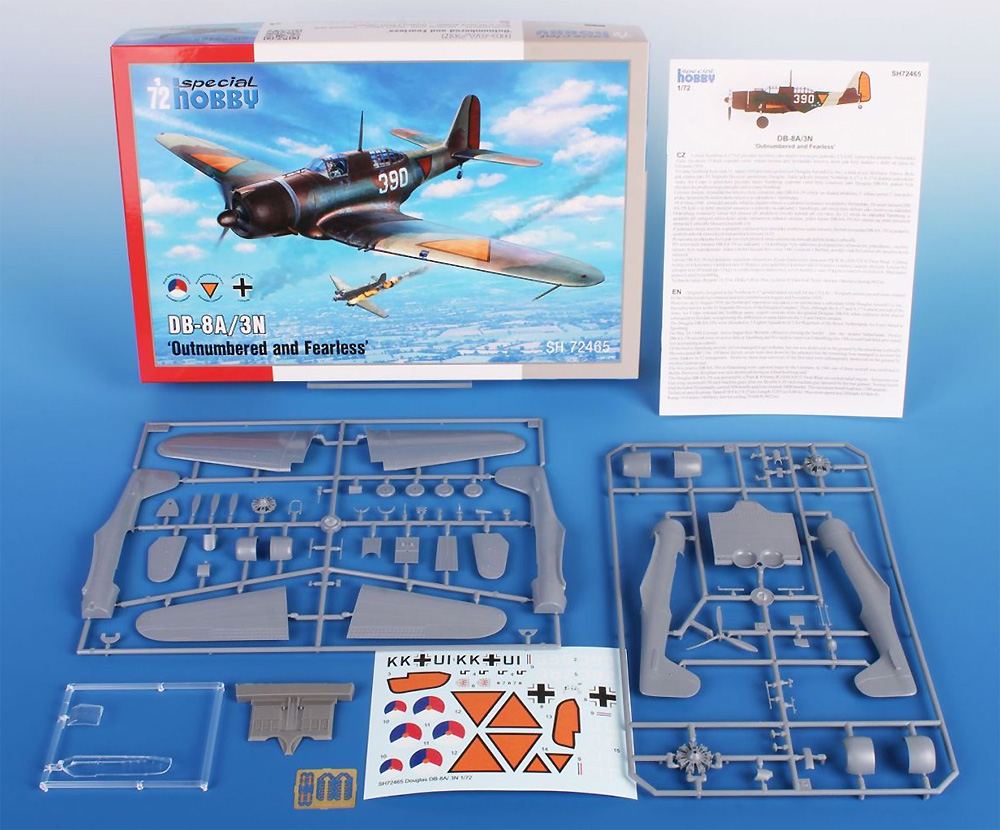 DB-8A/3N 大胆不敵 プラモデル (スペシャルホビー 1/72 エアクラフト プラモデル No.SH72465) 商品画像_1