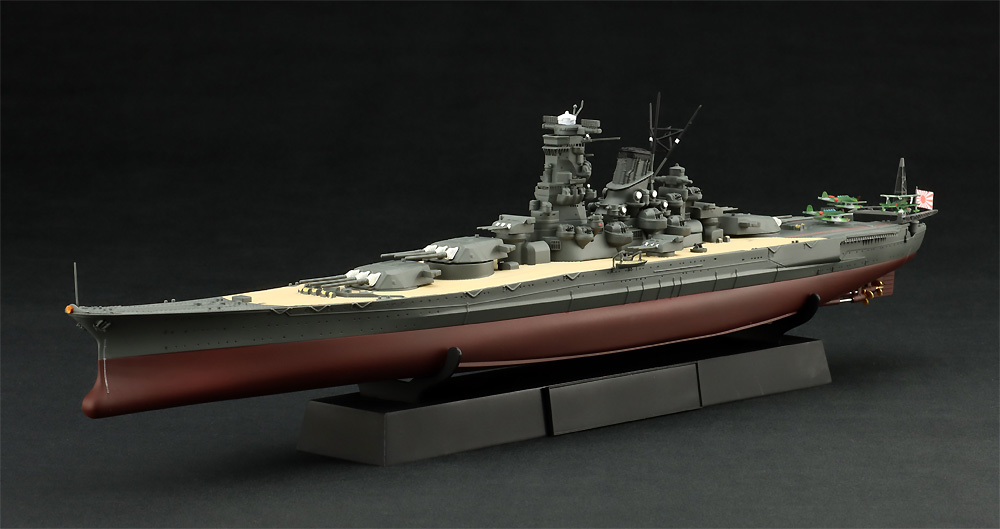 日本海軍 戦艦 武蔵 (昭和17年/竣工時) フルハルモデル プラモデル (フジミ 1/700 帝国海軍シリーズ No.002) 商品画像_1