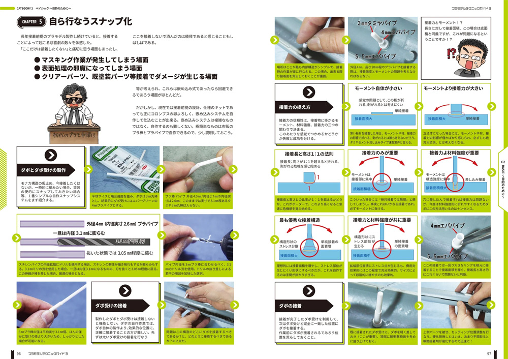プラモデルテクニックガイド 3 工作実践編 本 (モデルアート テクニックガイド・資料集 No.12320-05) 商品画像_4