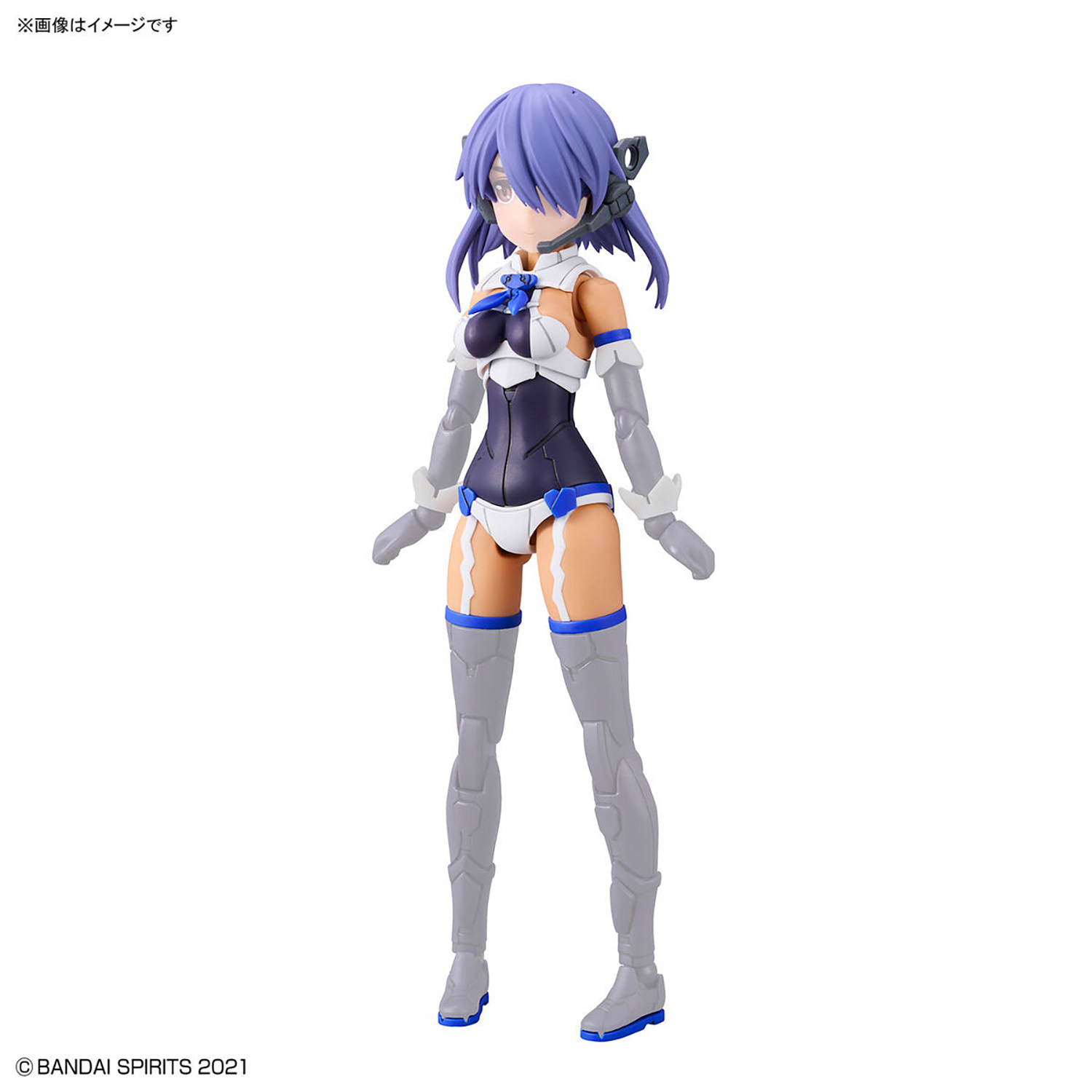 オプションパーツセット 9 コマンダーコスチューム カラーC プラモデル (バンダイ 30 MINUTES SISTERS オプションパーツ No.OP-009) 商品画像_1