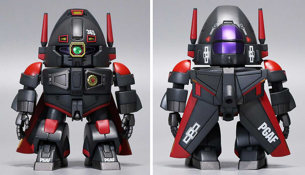 ブラック・ビートル プラモデル (LEAPFROG オモロイド 大河原邦夫 おもしろメカワールド No.A.O-003) 商品画像_2