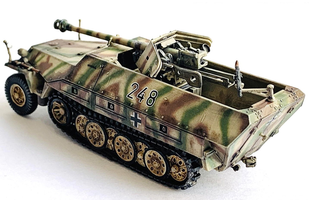 Sd.kfz.251/22 Ausf.D 7.5cm PaK40 対戦車自走砲 248号車 完成品 (ドラゴン 1/72 NEO DRAGON ARMOR (ネオ ドラゴンアーマー) No.63164) 商品画像_2