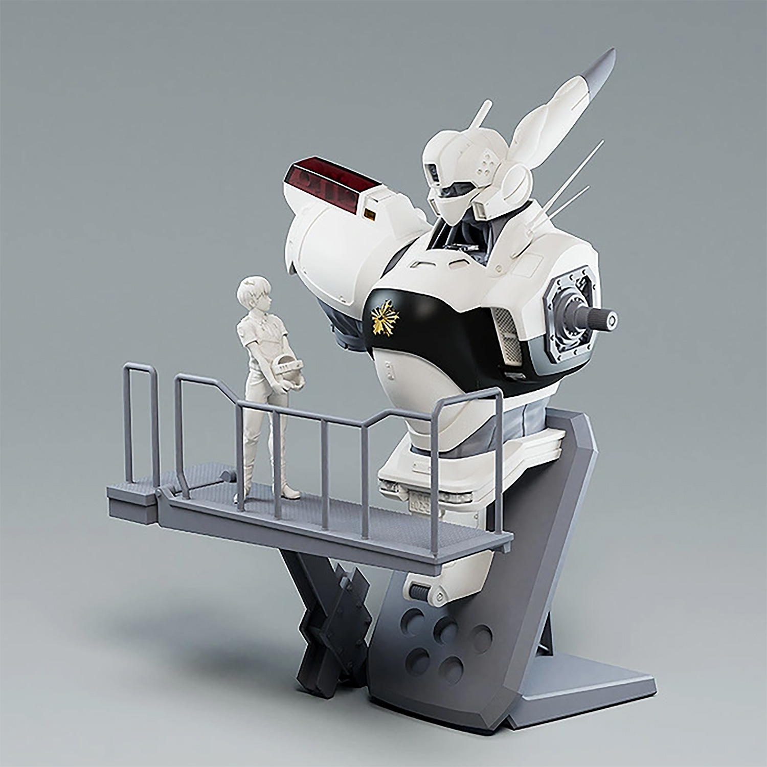 泉野明 with アルフォンス プラモデル (マックスファクトリー minimum factory 機首コレクション No.MF-075) 商品画像_1