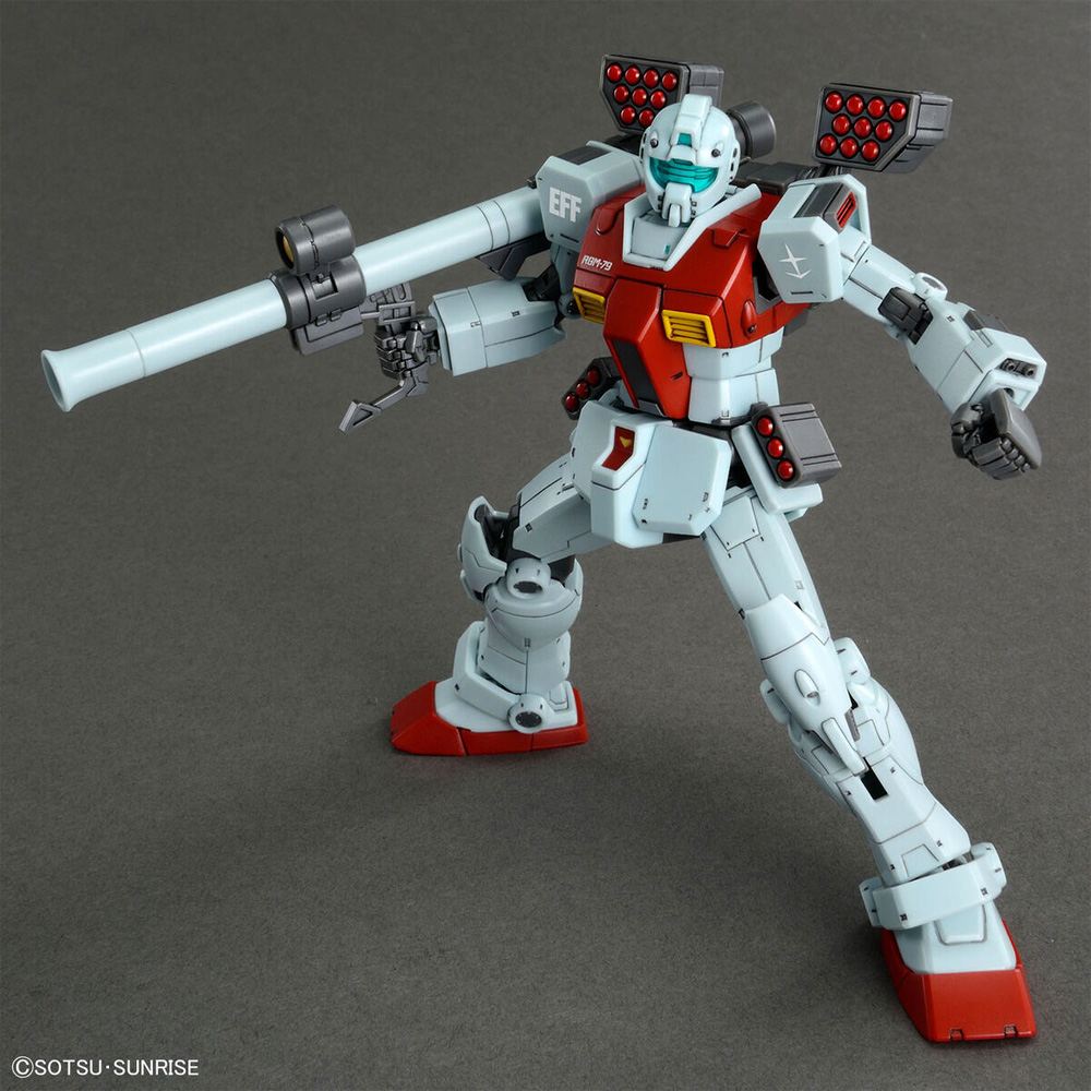 RGM-79 ジム (ショルダー・キャノン装備/ミサイルポッド装備) プラモデル (バンダイ HG 機動戦士ガンダム MSD No.5065714) 商品画像_2