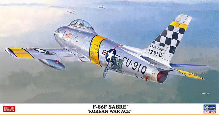 F-86F セイバー コリアン ウォー エース プラモデル (ハセガワ 1/48 飛行機 限定生産 No.07532) 商品画像