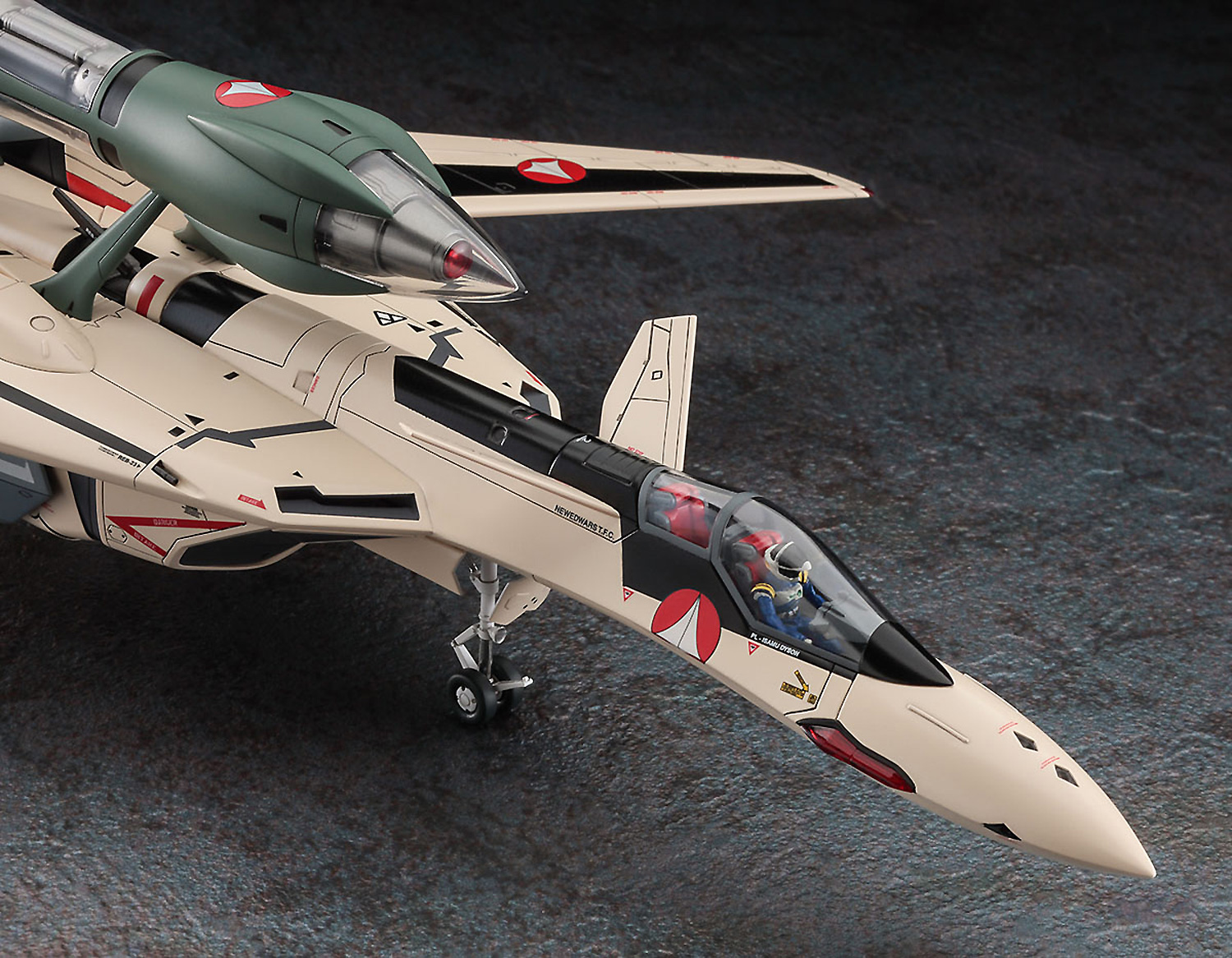 YF-19 w/ファストパック & フォールドブースター プラモデル (ハセガワ 1/72 マクロスシリーズ No.65885) 商品画像_4