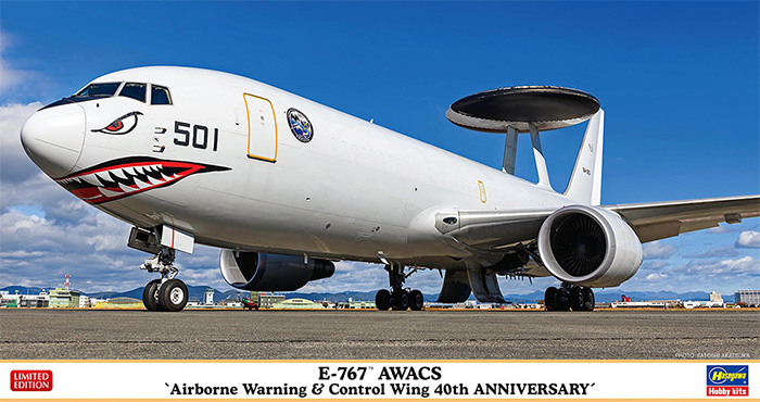 E-767 エーワックス 警戒航空団 40周年記念 プラモデル (ハセガワ 1/200 飛行機 限定生産 No.10860) 商品画像