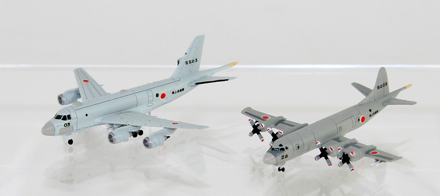 海上自衛隊哨戒機セット スペシャル メタル製 EP-3 電子戦データ収集機 1機付き プラモデル (ピットロード スカイウェーブ S シリーズ （定番外） No.S44SP) 商品画像_3