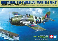 タミヤ 1/48 傑作機シリーズ グラマン FM-1 ワイルドキャット / マートレット Mk.V