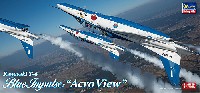 ハセガワ 1/72 飛行機 限定生産 川崎 T-4 ブルーインパルス Acro View