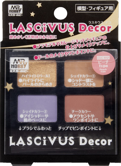 ラスキウス デコ ピーチtype パステル (GSIクレオス LASCIVUS Decor（ラスキウスデコ） No.CLC102) 商品画像