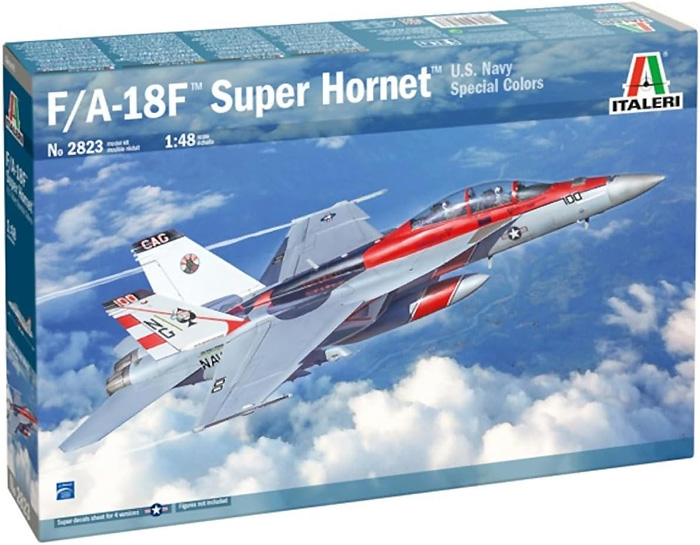 F/A-18F スーパーホーネット 米海軍特別塗装 プラモデル (イタレリ 1/48 飛行機シリーズ No.38104) 商品画像