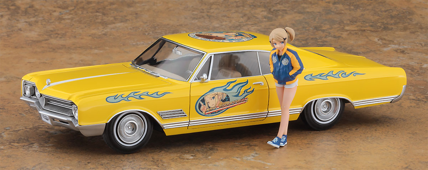 1966 アメリカン クーペ タイプ B エイミー マクドネル w/フィギュア プラモデル (ハセガワ 1/24 自動車 限定生産 No.SP598) 商品画像_1