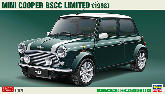 ミニクーパー BSCC リミテッド（1998） プラモデル (ハセガワ 1/24 自動車 限定生産 No.20694) 商品画像