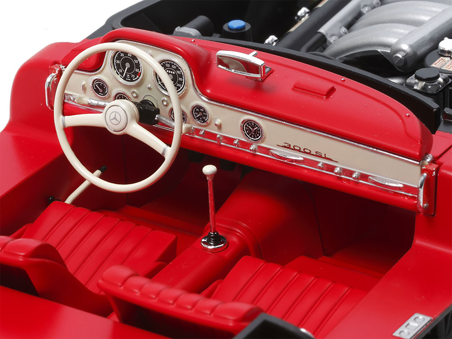 フルビュー メルセデス ベンツ 300SL プラモデル (タミヤ 1/24 スポーツカーシリーズ No.24366) 商品画像_4