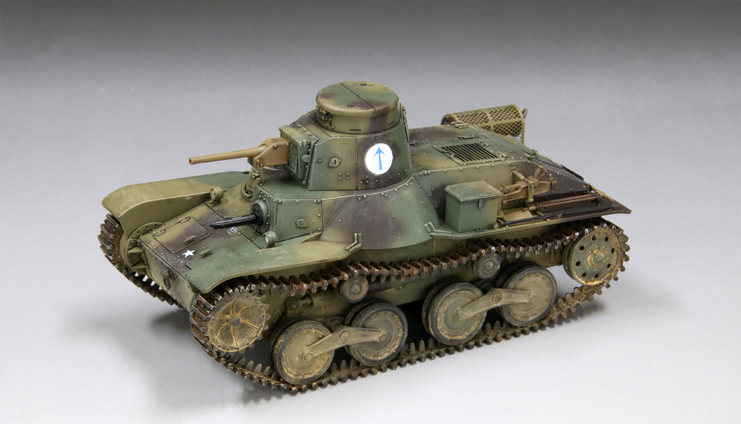 帝国陸軍 九五式軽戦車 ハ号 後期型 硫黄島 プラモデル (ファインモールド 1/35 ミリタリー No.MR01) 商品画像_4