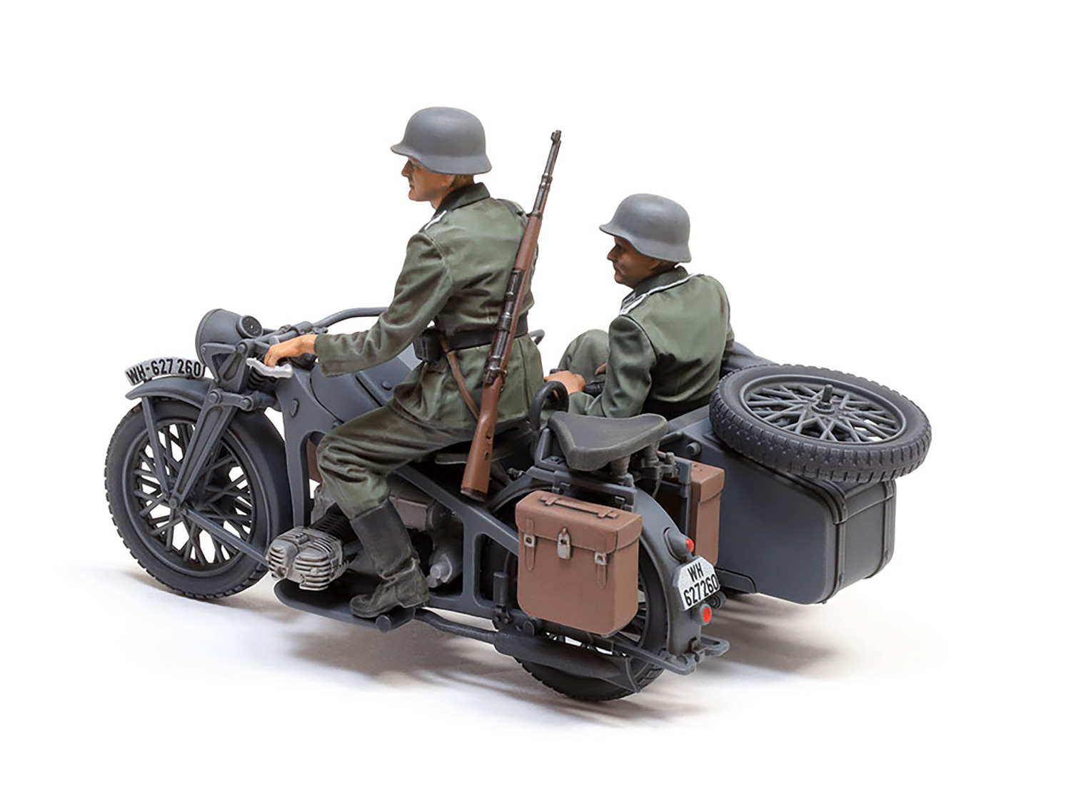 ドイツ軍用サイドカー KS600 プラモデル (タミヤ 1/35 ミリタリーミニチュアシリーズ No.384) 商品画像_4