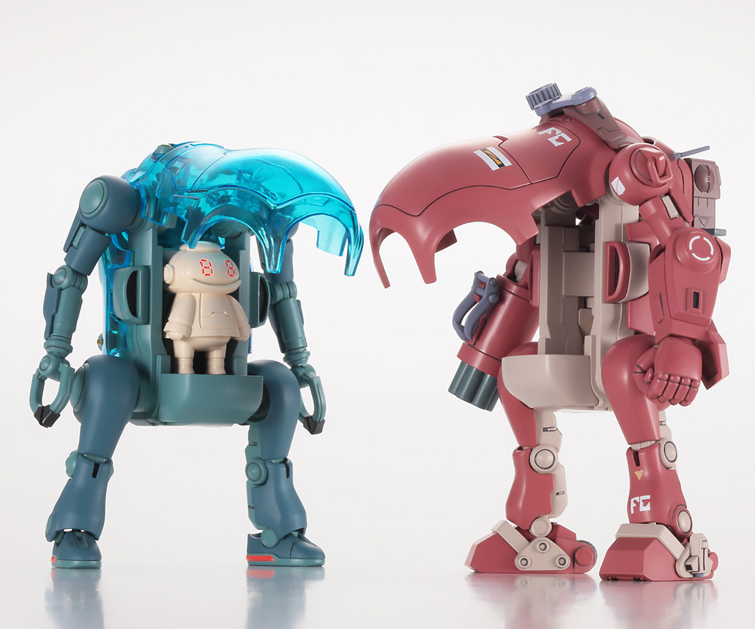 メカトロウィーゴ ボトムズコラボシリーズ  Vol.2 ぶるーてぃっしゅどっぐ＆ぢぢりうむかぷせる  (ハセガワ クリエイター ワークス シリーズ No.64811) 商品画像_2