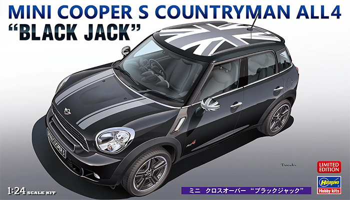 ミニ クロスオーバー ブラックジャック プラモデル (ハセガワ 1/24 自動車 限定生産 No.20704) 商品画像