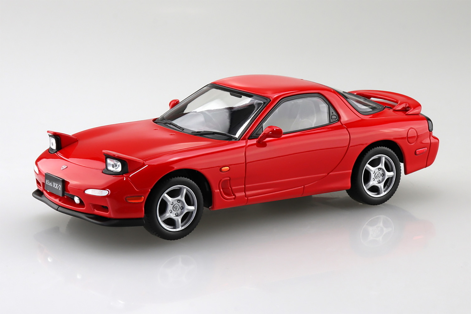 アンフィニ FD3S RX-7 ヴィンテージレッド プラモデル (アオシマ 1/32 楽プラ スナップキット No.004-VR) 商品画像_2