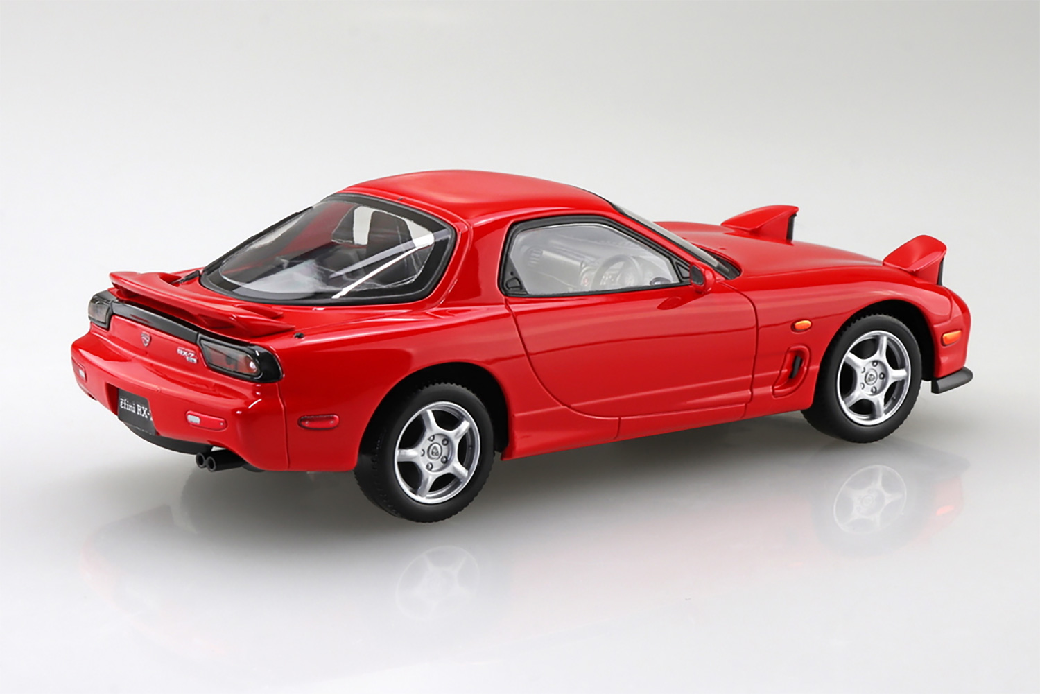 アンフィニ FD3S RX-7 ヴィンテージレッド プラモデル (アオシマ 1/32 楽プラ スナップキット No.004-VR) 商品画像_3