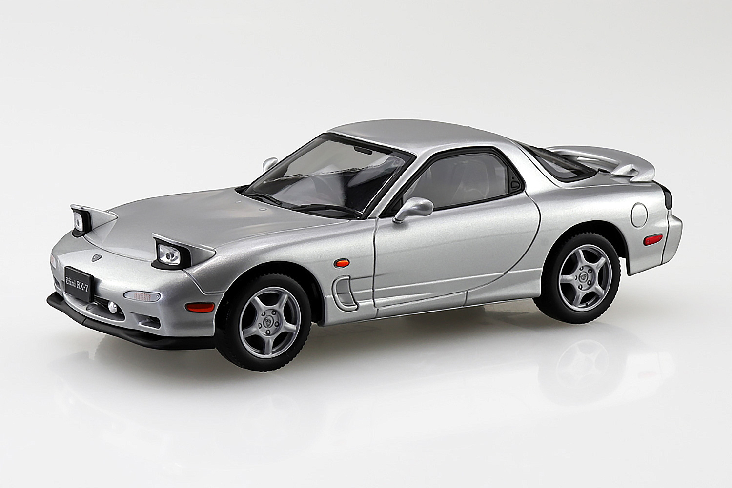 アンフィニ FD3S RX-7 シルバーストーンメタリック プラモデル (アオシマ 1/32 楽プラ スナップキット No.04-SS) 商品画像_2
