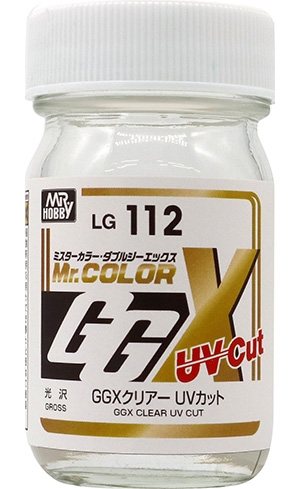 GGXクリアー UVカット 光沢 塗料 (GSIクレオス Mr.カラー GGX No.LG112) 商品画像