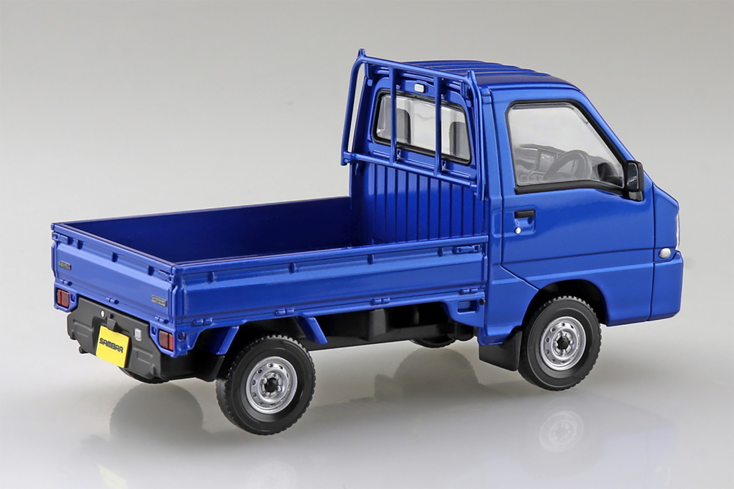 スバル サンバー トラック WRブルーリミテッド プラモデル (アオシマ 1/32 楽プラ スナップキット No.005-WB) 商品画像_2