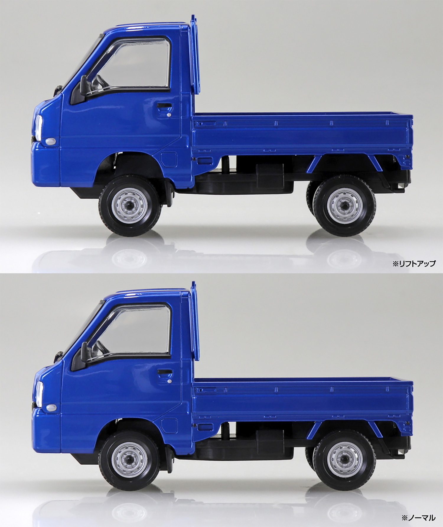 スバル サンバー トラック WRブルーリミテッド プラモデル (アオシマ 1/32 楽プラ スナップキット No.005-WB) 商品画像_4