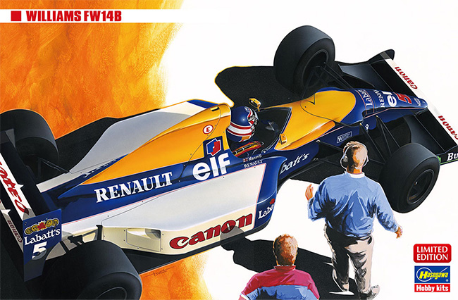 ウィリアムズ FW14B プラモデル (ハセガワ 1/24 自動車 限定生産 No.20719) 商品画像