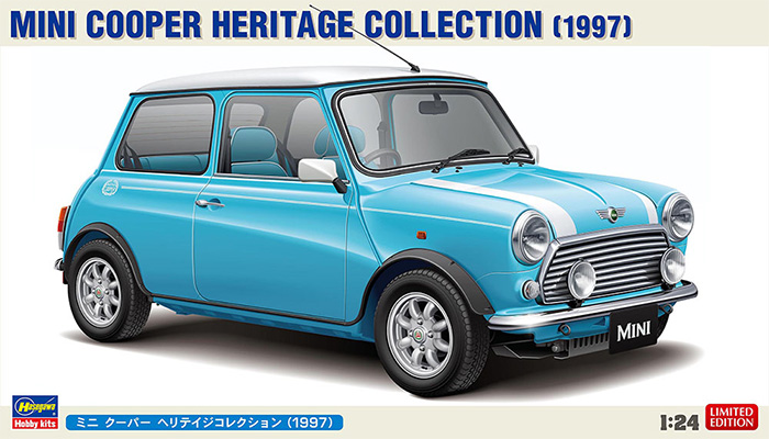ミニクーパー ヘリテイジコレクション (1997) プラモデル (ハセガワ 1/24 自動車 限定生産 No.20721) 商品画像