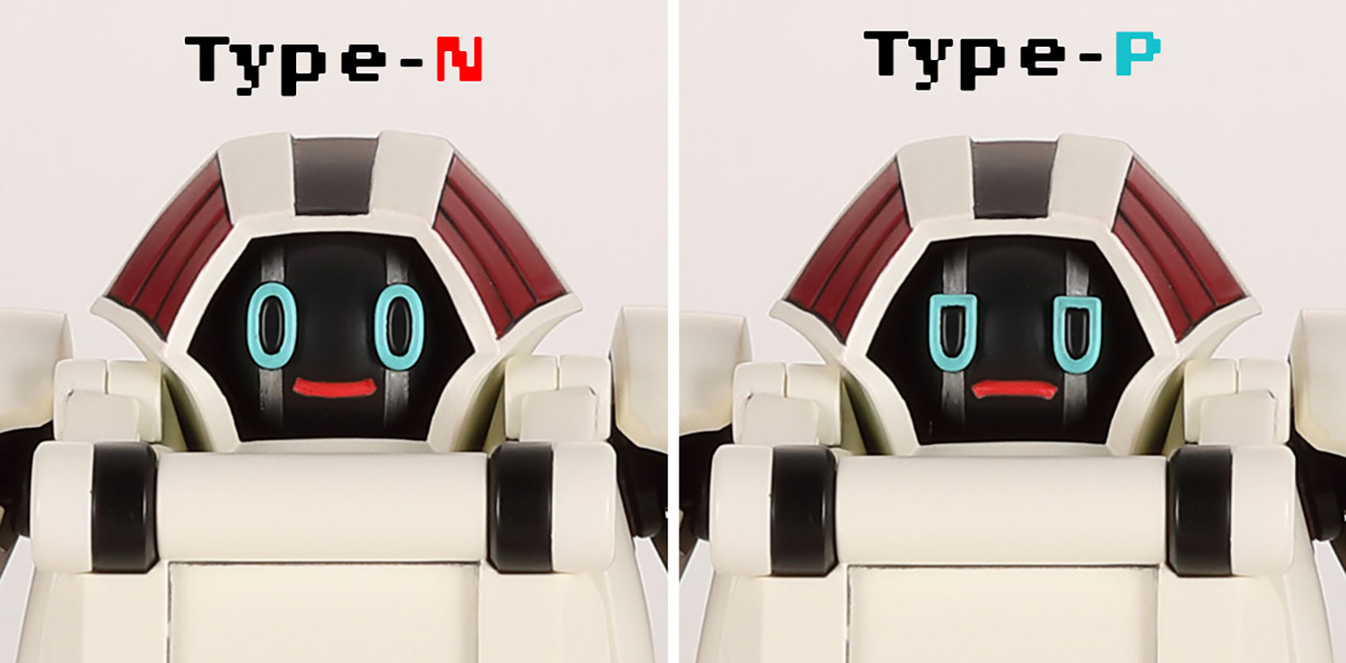 メカトロチャンク No.03 れとろ + こうかんフェイス プラモデル (ハセガワ メカトロウィーゴ - クリエイターワークスシリーズ No.64812) 商品画像_4
