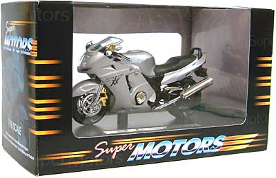 ホンダ CBR1100 (シルバー） 完成品 (スカイネット 1/18 ダイキャストバイク シリーズ No.007) 商品画像