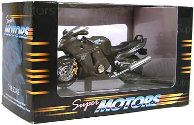 ホンダ CBR1100 (黒鉄色） 完成品 (スカイネット 1/18 ダイキャストバイク シリーズ No.008) 商品画像