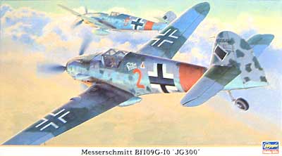 メッサーシュミット Ｂｆ109Ｇ-10 ＪＧ300 プラモデル (ハセガワ 1/48 飛行機 限定生産 No.09569) 商品画像