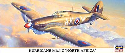 ハリケーン Mk.2C 北アフリカ プラモデル (ハセガワ 1/72 飛行機 限定生産 No.00733) 商品画像