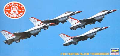 F-16C ファイティングファルコン サンダーバーズ プラモデル (ハセガワ 1/72 飛行機 DTシリーズ No.DT132) 商品画像