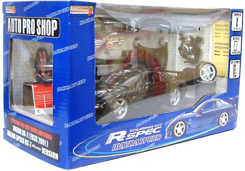 マツダ スピード FD3S Rスペック バージョン (ブリリアントブラック） ミニカー (ホットワークスレーシングファクトリー 1/24 オート プロ ショップ （AUTO PRP SHOP） No.MS-042402-C) 商品画像