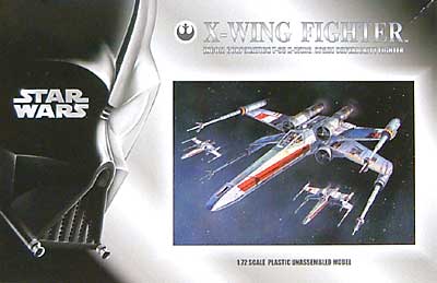 X-ウイング ファイター (DVD発売記念限定パッケージ） プラモデル (ファインモールド スターウォーズ（STAR WARS） No.SW-001) 商品画像