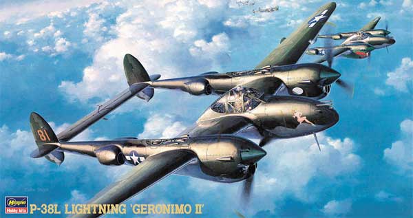 P-38L ライトニング ジェロニモ 2 プラモデル (ハセガワ 1/48 飛行機 JTシリーズ No.JT002) 商品画像