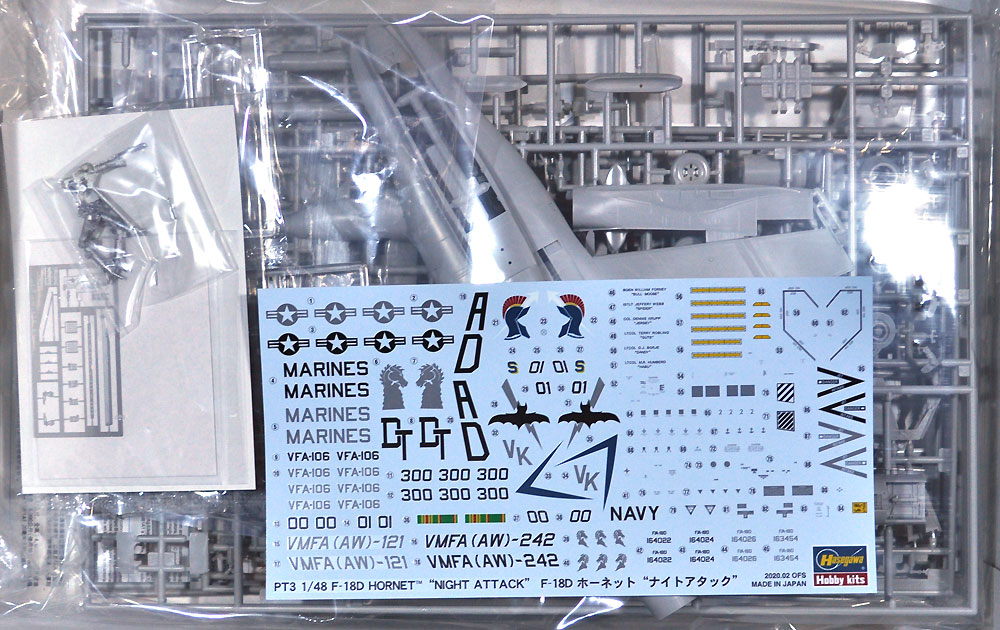 F/A-18D ホーネット ナイトアタック プラモデル (ハセガワ 1/48 飛行機 PTシリーズ No.PT003) 商品画像_1