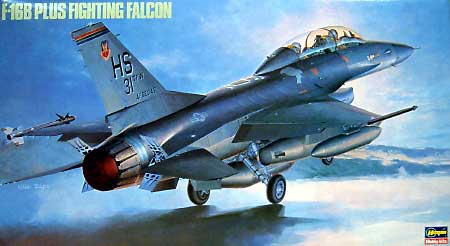 Ｆ-16B プラス ファイティング ファルコン プラモデル (ハセガワ 1/48 飛行機 Vシリーズ No.V005) 商品画像
