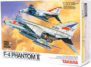 マクダネル・ダグラス F-4 ファントム 2 完成品 (タカラ ワールドウイングス ミュージアム No.002) 商品画像